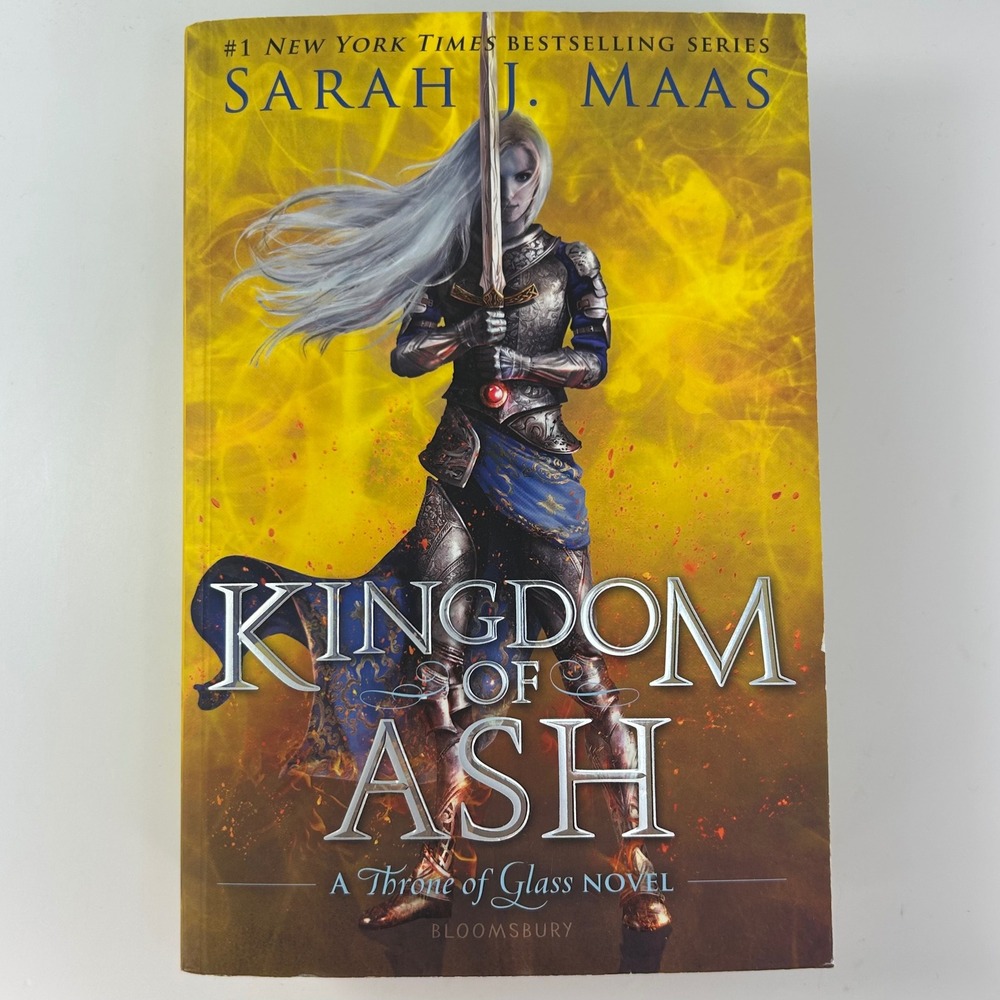 Kingdom of Ash Paperback by Sarah J. Maas Throne of Glass